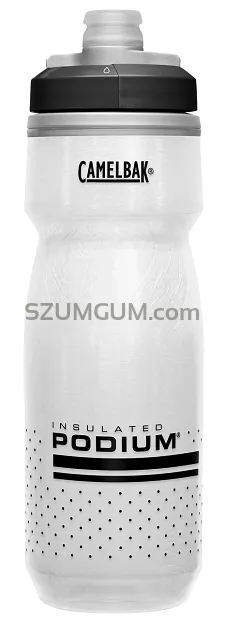 Bidon termiczny CamelBak Podium Chill 620ml / 21oz - white black