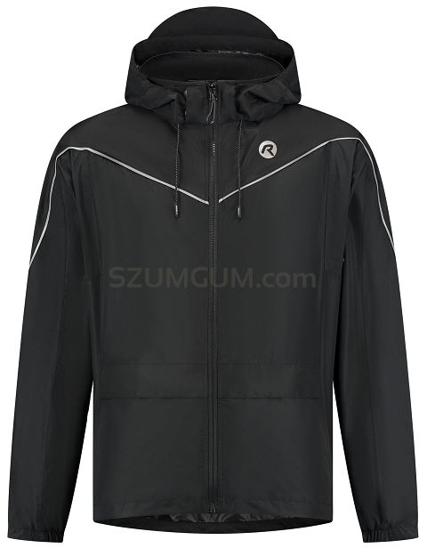 Kurtka przeciwdeszczowa Rogelli Essential Commuter Unisex black