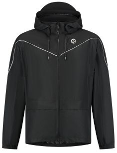 Kurtka przeciwdeszczowa Rogelli Essential Commuter Unisex black