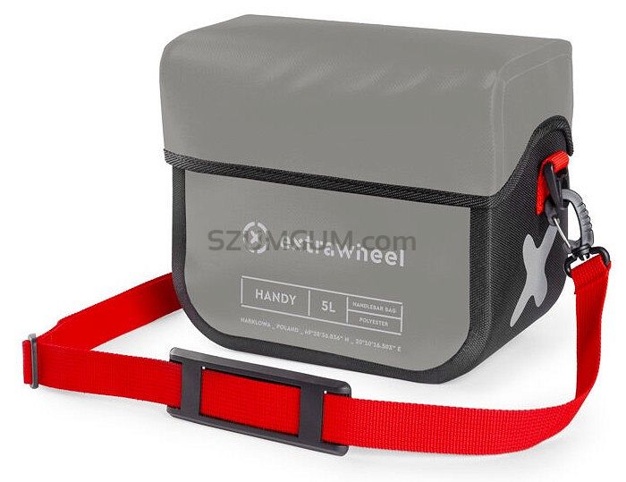 Torba na kierownicę Extrawheel Handy Polyester Grey/Black 5L