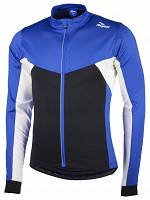   Termiczna bluza rowerowa RECCO 2.0 z długim rękawem, niebieska - Rozmiar. L