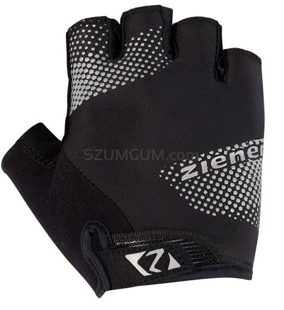 Dziecięce rękawiczki rowerowe Ziener CASMIRO-Z JUNIOR - Czarne