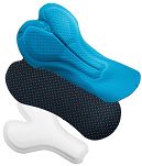 Spodenki Rogelli Signature z żelową wkładką, beżowe - 8