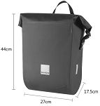 Sakwa rowerowa Roswheel Sahoo Dry 20L - 1 sztuka czarna - 3
