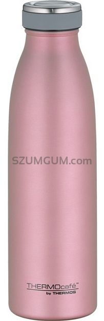 Termobutelka THERMOcafé 500ml - różowo-złoty