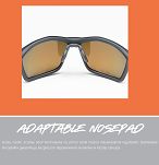 Alpina okulary  TURBO AIR Q-LITE -  MIDNIGHT-GREY - 9