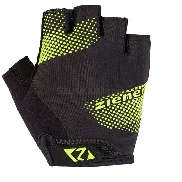 Dziecięce rękawiczki rowerowe Ziener CASMIRO-Z JUNIOR - Poison Yellow