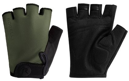 Damskie rękawiczki rowerowe Rogelli CORE khaki