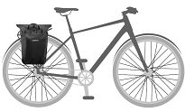 Plecak i sakwa, Ortlieb VARIO PS QL2.1 - Black 20L - 8