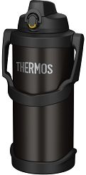 Duży termos nawadniający Thermos Sport 3.0L czarny