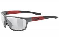   Okulary Uvex Sportstyle 706 - grey red