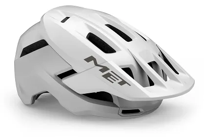 Kask rowerowy Met Terrae MIPS - white matt