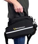 Duża torba rowerowa na bagażnik 35l - Wozinsky WBB19BK - 20