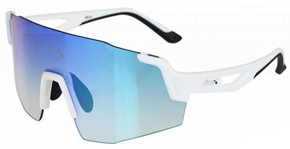 Okulary PROX VIU II - białe, photochrom niebieskie