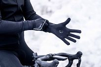 Rogelli BURLINGTON - cienkie zimowe rękawiczki softshell z antypoślizgową warstwą - 4