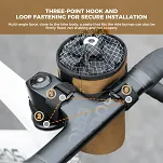 Izolowana torba na bidon rowerowy 1L Qunature P008 - black - 10