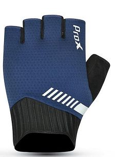 Rękawiczki rowerowe Prox Race Gel Pro granatowe