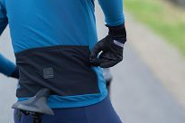 Bluza rowerowa Rogelli SIGNATURE z włókna premium - niebieska - 7
