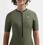 Strój triathlonowy Rogelli Florida krótki rękaw -  Czarno-Khaki - 10