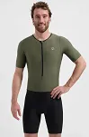 Strój triathlonowy Rogelli Florida krótki rękaw -  Czarno-Khaki - 3