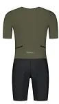 Strój triathlonowy Rogelli Florida krótki rękaw -  Czarno-Khaki - 5