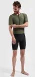 Strój triathlonowy Rogelli Florida krótki rękaw -  Czarno-Khaki - 2