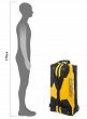 Torba podróżna, ekspedycyjna na kółkach i plecak w jednym - Ortlieb Duffle RS 85L - Sun-Yellow-Black - 11