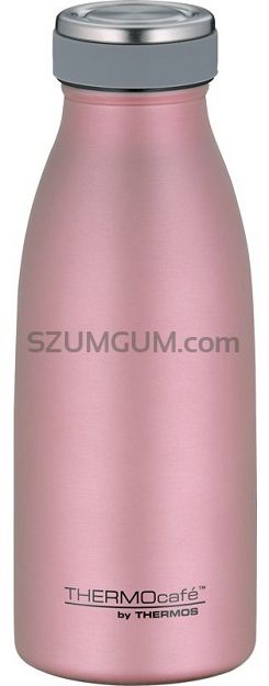 Termobutelka THERMOcafé 350ml - różowo-złoty