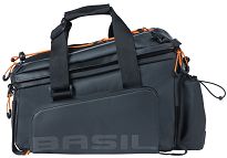 Torba na bagażnik rozkładana Basil Tarpaulin Miles Trunkbag XL Pro, 9-36l, black/orange MIK System - 2