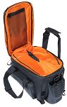 Torba na bagażnik rozkładana Basil Tarpaulin Miles Trunkbag XL Pro, 9-36l, black/orange MIK System - 8