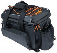 Torba na bagażnik rozkładana Basil Miles Tarpaulin XL Pro, 9-36l, black/orange MIK System