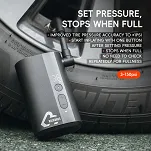 Pompka akumulatorowa Rockbros QJCQBM1 - 150 psi / 5000 mAh / LCD - 10