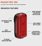 Lampka tylna Lezyne Radar Pro 300 - 6