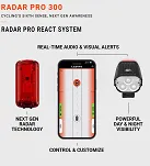 Lampka tylna Lezyne Radar Pro 300 - 8