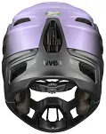 Kask rowerowy UVEX Revolt z zdejmowaną gardą - lilac black matt - 3