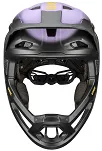 Kask rowerowy UVEX Revolt z zdejmowaną gardą - lilac black matt - 2