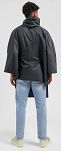 Pończo przeciwdeszczowe - Rogelli Commuter Regenponcho CORE - czarne, unisex - 5
