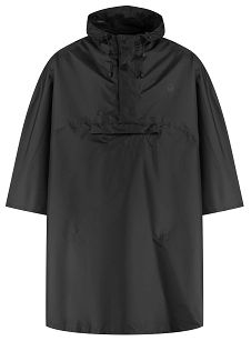 Pończo przeciwdeszczowe - Rogelli Commuter Regenponcho CORE - czarne, unisex