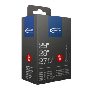 Dętka Schwalbe STANDARD AV19 /SV19  - 27,5",  28", 29", 700c x 40-62mm