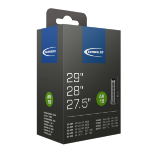 Dętka Schwalbe STANDARD AV19 /SV19  - 27,5",  28", 29", 700c x 40-62mm