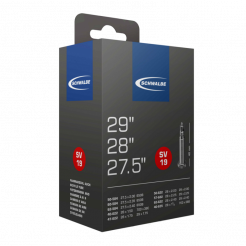 Dętka Schwalbe STANDARD AV19 /SV19  - 27,5",  28", 29", 700c x 40-62mm