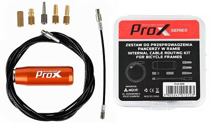 Zestaw ProX 3930 - do przeprowadzania pancerzy w ramie roweru