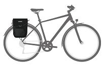 Sakwa rowerowa tylna E-bike Ortlieb Pedal-Mate 16L - Black - 6