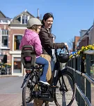 Fotelik rowerowy Qibbel 6+ Junior MIK-HD - do 27kg - black - 11