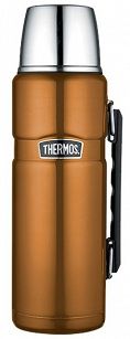 Oryginalny termos Thermos King 1,2 L z uchwytem - miedziany