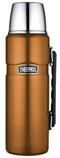 Oryginalny termos Thermos King 1,2 L z uchwytem - miedziany