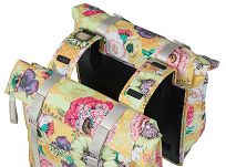Sakwa, torba Basil BLOOM FIELD DOUBLE BAG, 28-35L, mocowanie na paski lub MIK system - honey yellow - 6