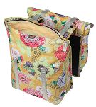 Sakwa, torba Basil BLOOM FIELD DOUBLE BAG, 28-35L, mocowanie na paski lub MIK system - honey yellow - 4