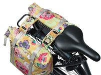 Sakwa, torba Basil BLOOM FIELD DOUBLE BAG, 28-35L, mocowanie na paski lub MIK system - honey yellow - 5