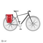 Sakwa rowerowa Ortlieb Back Roller City (1szt.) - Red-black - 10
